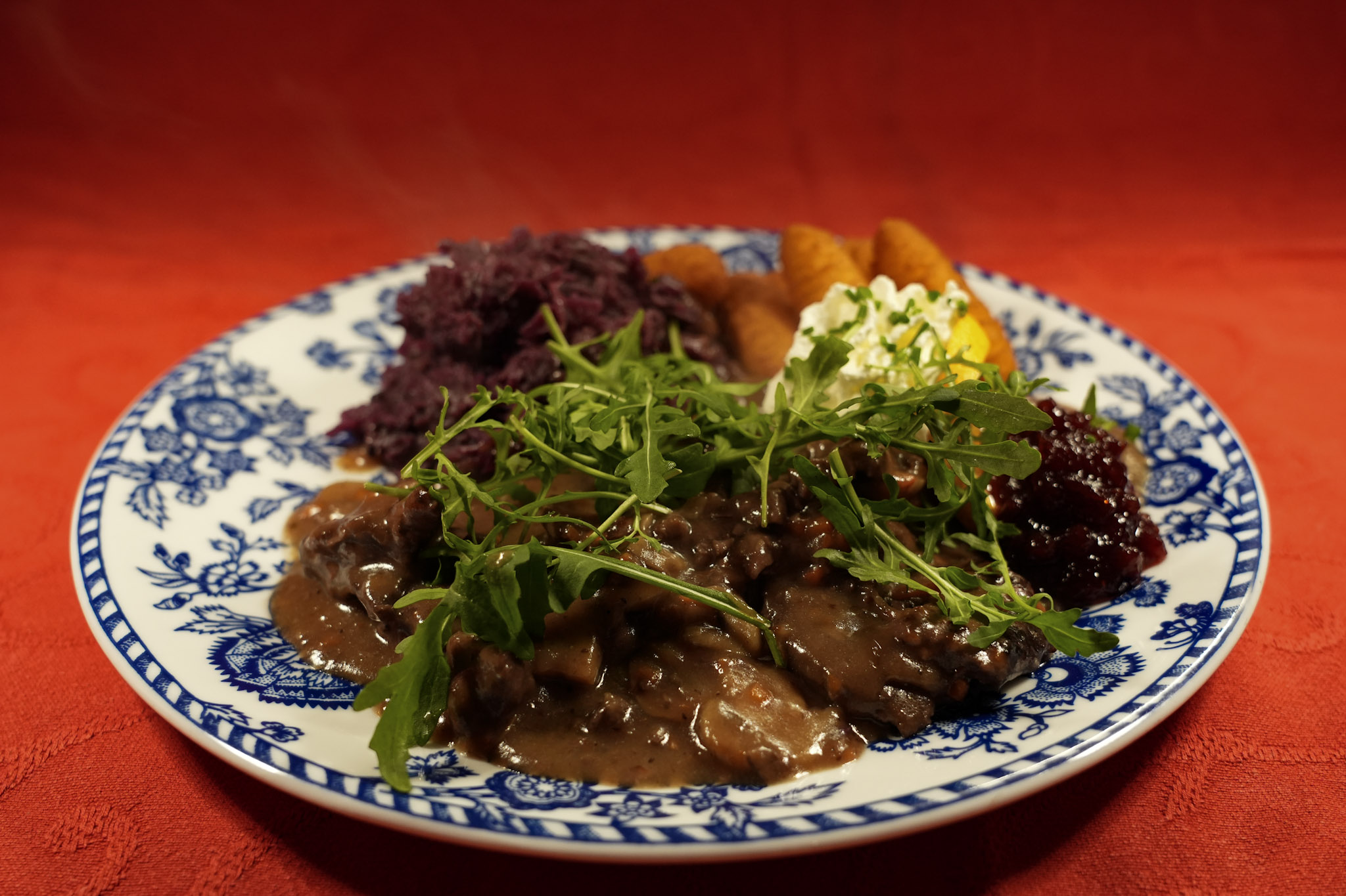 Stroganoff vom heimischen Reh