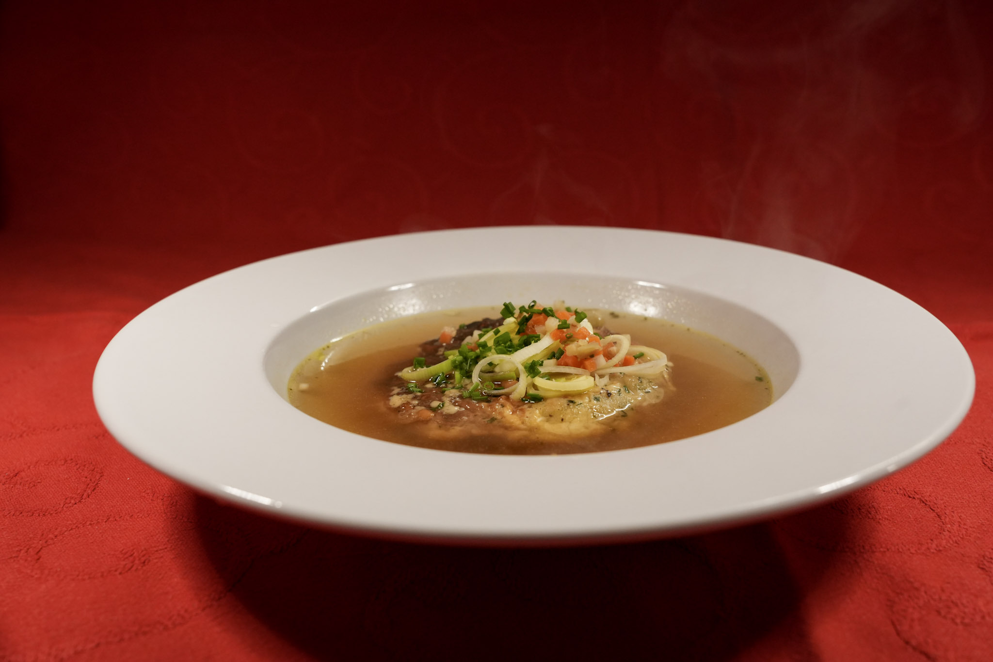 Kaspressknödelsuppe