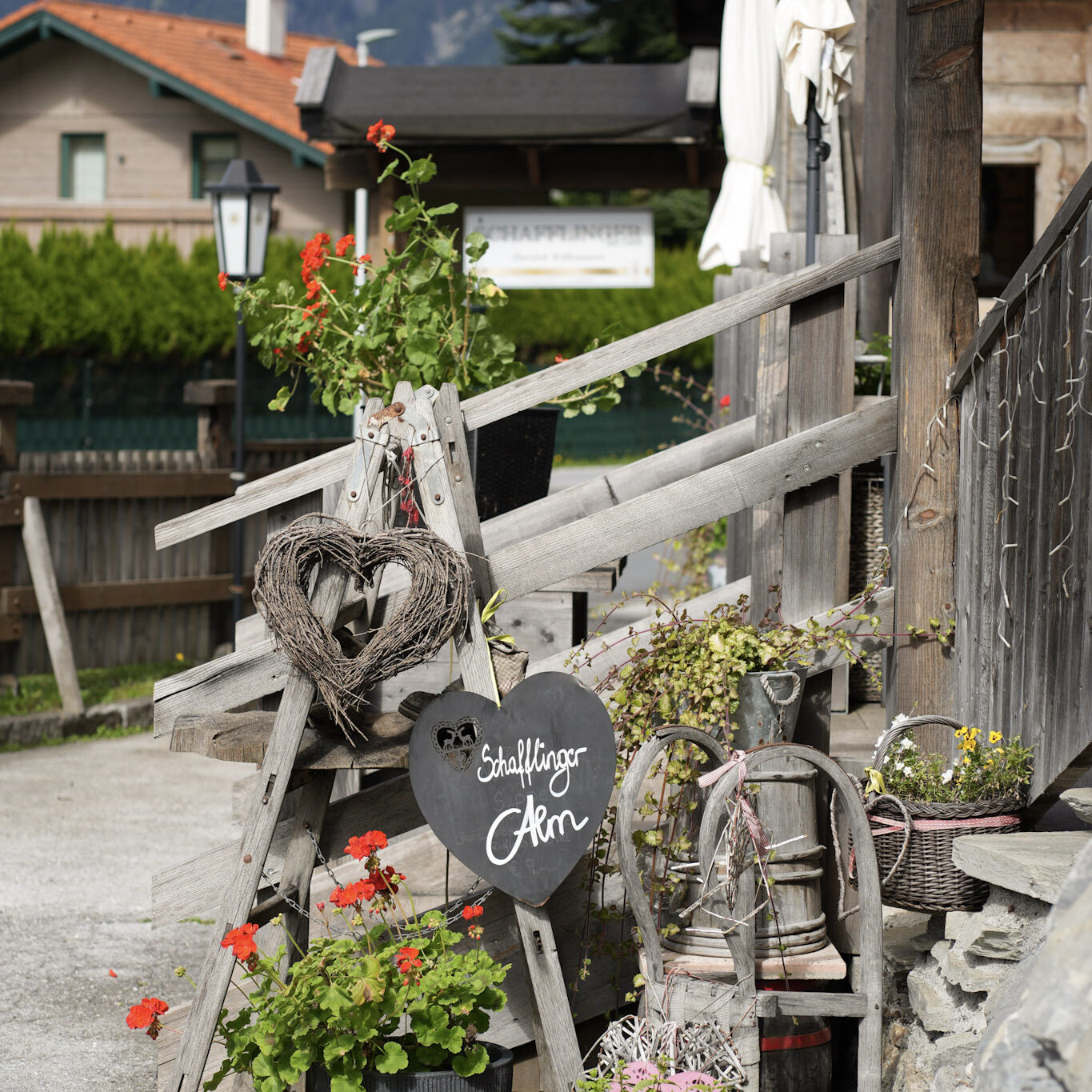 Eingangsbereich Schafflinger Alm